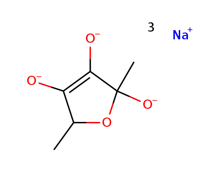 sodium 2,5-dimethyl-2,5-dihydrofuran-2,3,4-triolate