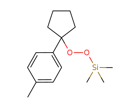 trimethyl((1-(p-tolyl)cyclopentyl)peroxy)silane