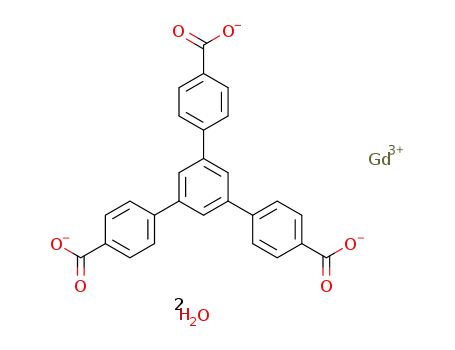 [{Gd(1,3,5-tris(4-carboxyphenyl)benzene)(H2O)}·H2O]n