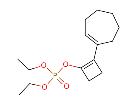 diethyl 2-(cycloheptene-1-yl)-cyclobuten-1-yl phosphate