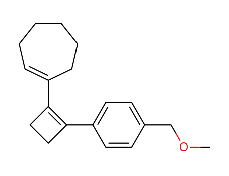 1-cycloheptenyl-2-[4-(methoxymethyl)phenyl]cyclobutene