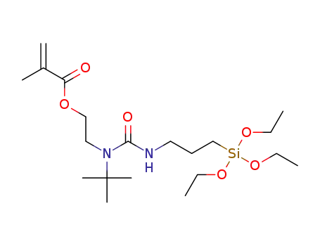 10-(tert-butyl)-4,4-diethoxy-9-oxo-3-oxa-8,10-diaza-4-siladodecan-11-yl methacrylate