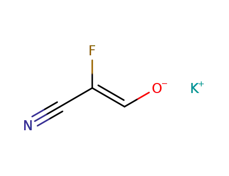 potassium (Z)-2-cyano-2-fluoroethenolate
