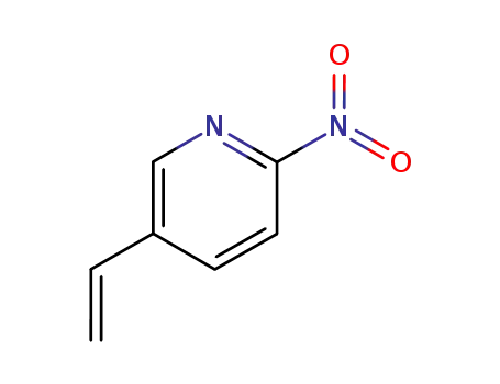 Molecular Structure of 125889-39-6 (Pyridine, 5-ethenyl-2-nitro- (9CI))