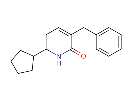 3-benzyl-6-cyclopentyl-5,6-dihydropyridin-2(1H)-one