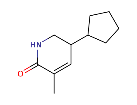 5-cyclopentyl-3-methyl-5,6-dihydropyridin-2(1H)-one