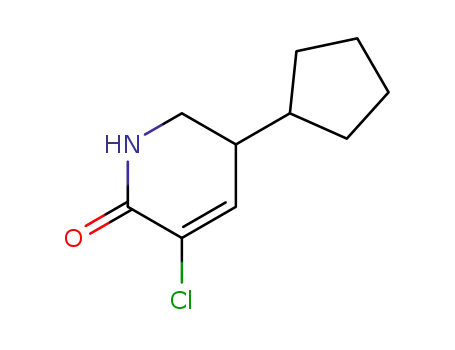 3-chloro-5-cyclopentyl-5,6-dihydropyridin-2(1H)-one