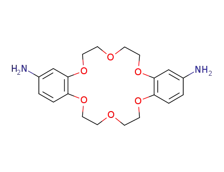 Molecular Structure of 31352-45-1 (4,5''-Diaminodibenzo-18-crown-6)