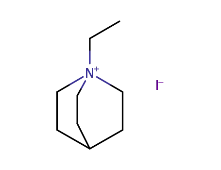 Molecular Structure of 3618-93-7 (1-Azoniabicyclo[2.2.2]octane, 1-ethyl-, iodide)
