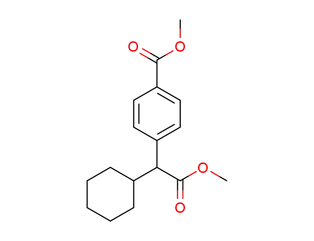 methyl 4-(1-cyclohexyl-2-methoxy-2-oxoethyl)benzoate