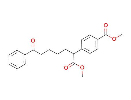 methyl 4-(1-methoxy-1,7-dioxo-7-phenylheptan-2-yl)benzoate
