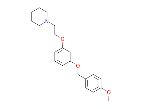 1-(2-(3-((4-methoxybensyl)oxy)phenoxy)ethyl)piperidine
