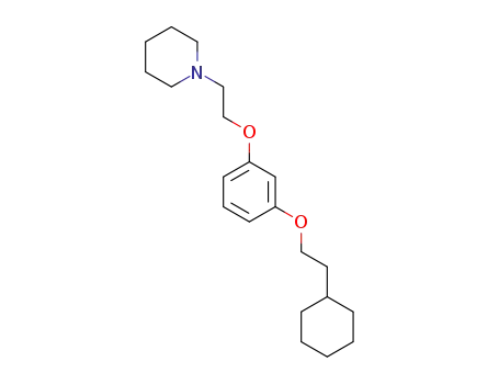 1-(2-(3-(2-cyclohexylethoxy)phenoxy)ethyl)piperidine