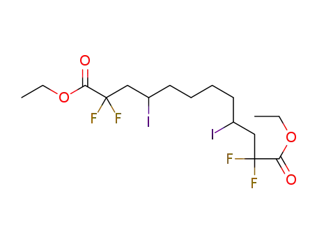 diethyl 2,2,11,11-tetrafluoro-4,9-diiodododecanedioate
