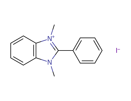 1H-Benzimidazolium, 1,3-dimethyl-2-phenyl-, iodide