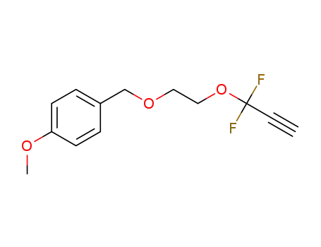 1-((2-((1,1-difluoroprop-2-yn-1-yl)oxy)ethoxy)methyl)-4-methoxybenzene