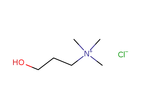 N,N′,N″-trimethyl-3-hydroxypropylammonium chloride