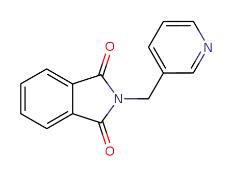 Molecular Structure of 34403-38-8 (2-Pyridin-3-ylMethyl-isoindole-1,3-dione)