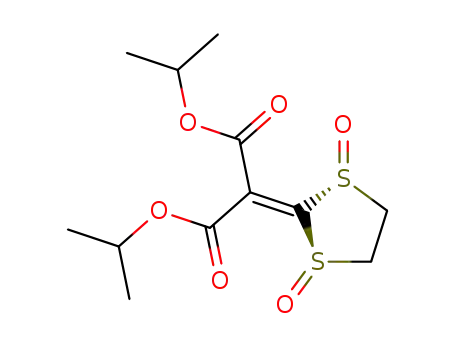 anti-Diisopropyl 1,3-dithiolan-2-ylidenemalonate 1,3-dioxide