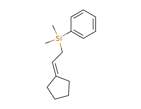 (2-Cyclopentylidene-ethyl)-dimethyl-phenyl-silane