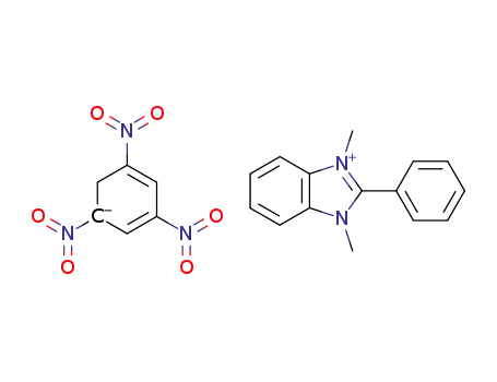 1,3-Dimethyl-2-phenylbenzimidazolium 1,1-Dihydro-2,4,6-trinitrocyclohexadienate