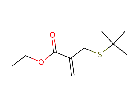 ethyl 2-methylene-3-t-butylthiopropanoate