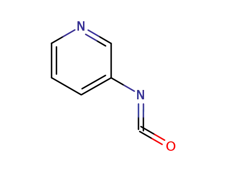 Molecular Structure of 15268-31-2 (3-ISOCYANATOPYRIDINE)