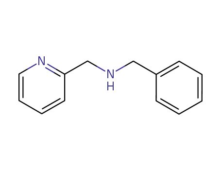 Molecular Structure of 18081-89-5 (BENZYL-PYRIDIN-2-YLMETHYL-AMINE)