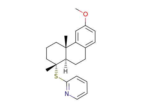 12-methoxy-4α-(2'-pyridylthio)-18-norpodocarpa-8,11,13-triene