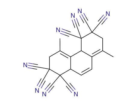 1,1,2,2,5,5,6,6-Octacyano-1,1a,2,3,5a,5,6,7-octahydro-4,8-dimethylphenanthrene
