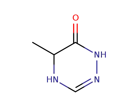 Molecular Structure of 58861-80-6 (1,2,4-Triazin-6(1H)-one, 2,5-dihydro-5-methyl-)