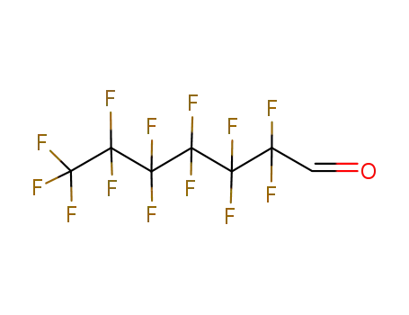 Molecular Structure of 63967-41-9 (Heptanal, 2,2,3,3,4,4,5,5,6,6,7,7,7-tridecafluoro-)