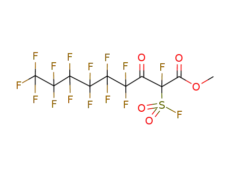 2,4,4,5,5,6,6,7,7,8,8,9,9,9-Tetradecafluoro-2-fluorosulfonyl-3-oxo-nonanoic acid methyl ester