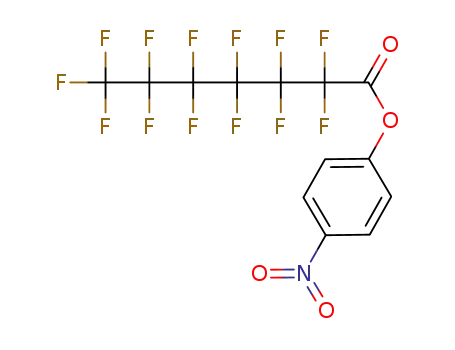 Heptanoic acid, tridecafluoro-, 4-nitrophenyl ester