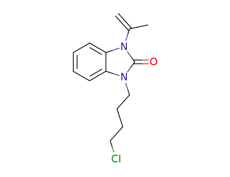 1-(4-chlorobutyl)-3-isopropenylbenzimidazolin-2-one