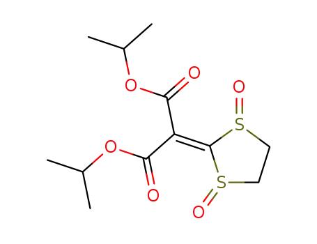 Diisopropyl 1,3-dioxo-1,3-dithiolan-2-ylidenemalonate