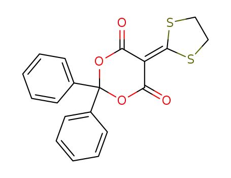 5-[1,3]Dithiolan-2-ylidene-2,2-diphenyl-[1,3]dioxane-4,6-dione