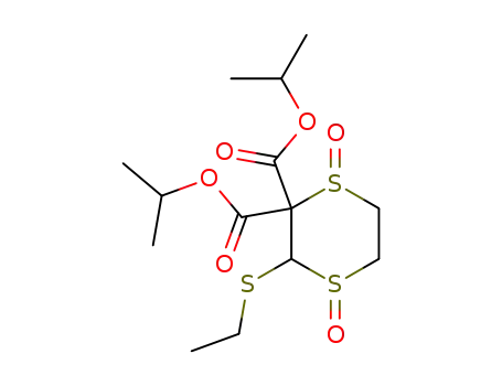 3-Ethylsulfanyl-1,4-dioxo-1λ4,4λ4-[1,4]dithiane-2,2-dicarboxylic acid diisopropyl ester