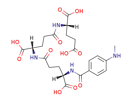 (S)-2-{(S)-4-Carboxy-4-[(S)-4-carboxy-4-(4-methylamino-benzoylamino)-butyrylamino]-butyrylamino}-pentanedioic acid