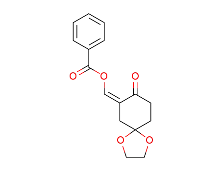 2-(Benzoyloxymethylene)-4,4-(ethylenedioxy)cyclohexan-1-one