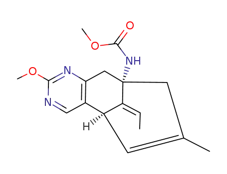 (11E)-(+/-)-(11-Ethylidene-5,8,9,10-tetrahydro-7-methyl-5,9-methanocyclooctapyrimidin-9-yl)carbamic acid methyl ester