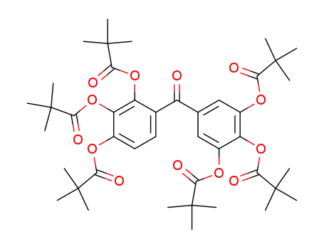 3,4,5,4',5',6',-hexapivaloyloxybenzophenone