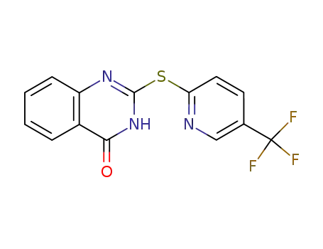 2-<5-(trifluoromethyl)pyridin-2-ylsulfanyl>quinazolin-4(3H)-one