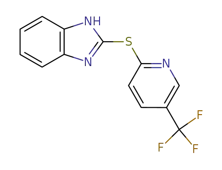 2-<5-(trifluoromethyl)pyridin-2-ylsulfanyl>-1H-benzimidazole