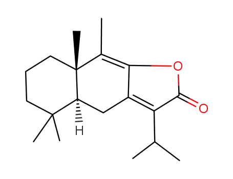 (4aα,8aβ)-5,5,8a,9-Tetramethyl-3-(1'-methylethyl)-4a,5,6,7,8,8a-hexahydronaphtho<2,3-b>furan-2(4H)-one