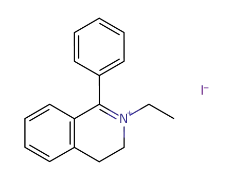 1-Phenyl-2-ethyl-3,4-dihydroisoquinolinium iodide