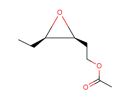 Acetic acid 2-((2S,3R)-3-ethyl-oxiranyl)-ethyl ester