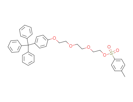 2-(2-(2-(4-tritylphenoxy)ethoxy)ethoxy)ethyl 4-methylbenzenesulfonate