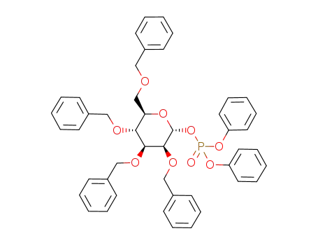 diphenyl 2,3,4,6-tetra-O-benzyl-α-D-mannopyranoside phosphate