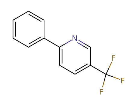 Molecular Structure of 188527-56-2 (PYRIDINE, 2-PHENYL-5-(TRIFLUOROMETHYL)-)